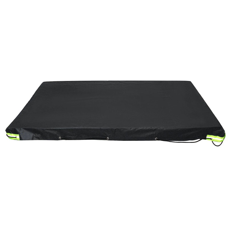 Perävaunun suojapeite 5 x 4 jalan vedenpitävä kestävä oxford-kangas heijastavat raidat kiinnityshihna