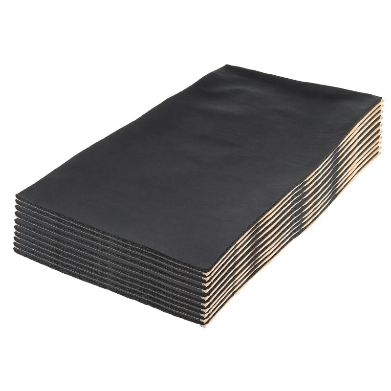 Yhdeksän kappaleen auton ovien ja konepellin äänieristyspuuvillamatot