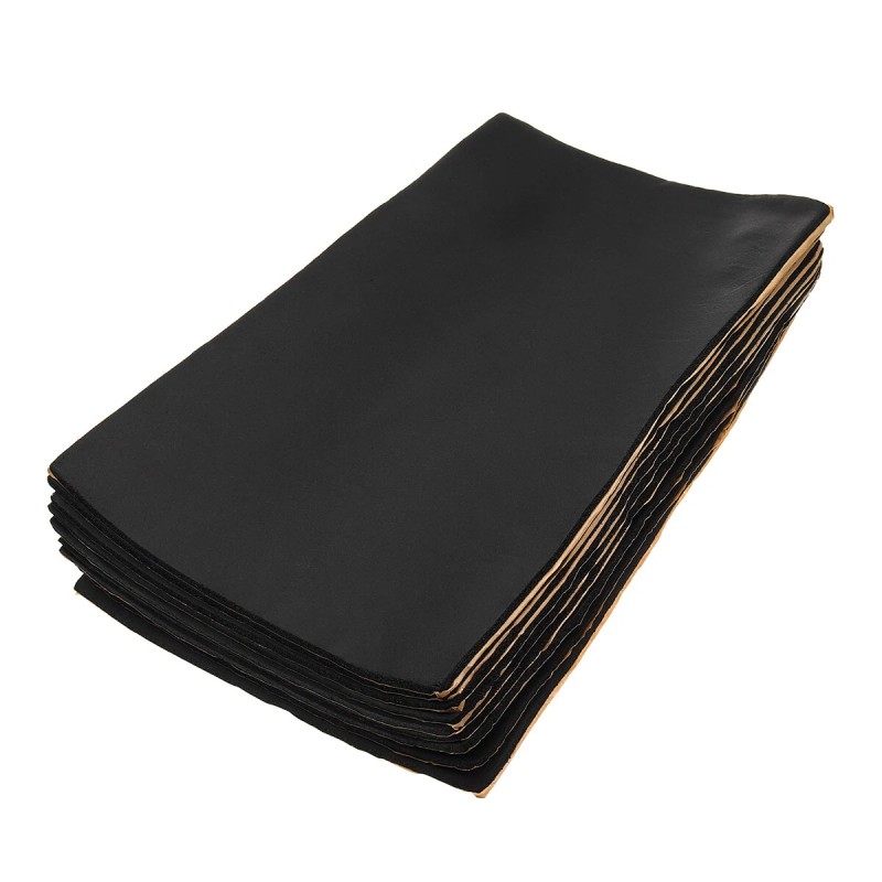 Yhdeksän kappaleen auton ovien ja konepellin äänieristyspuuvillamatot