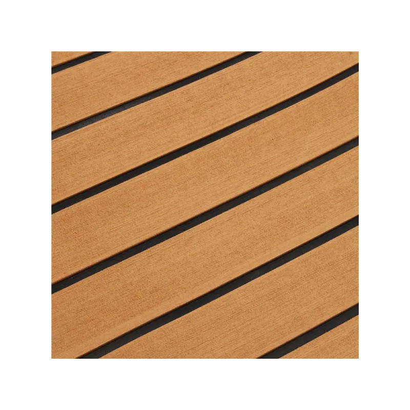 Ruskeanmusta tiikki EVA-vaahto veneen terassilevy 600x2400x5 mm tarrakiinnitteinen