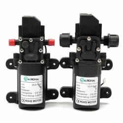 KROAK korkeapaineinen kalvopumppu 12V 72W 6l min 130PSI itseimevä FL 3308 matkailuvaunu vene