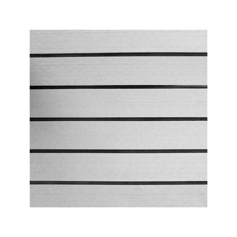 Harmaa ja musta 120x240 cm eva-vaahtomuovi tiikkiterassilevy veneelle 5 mm