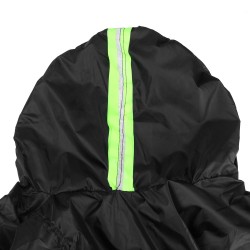 Musta auton suojapeite 190T vesitiivis uv-suoja tuulenpitävä heijastinnauha