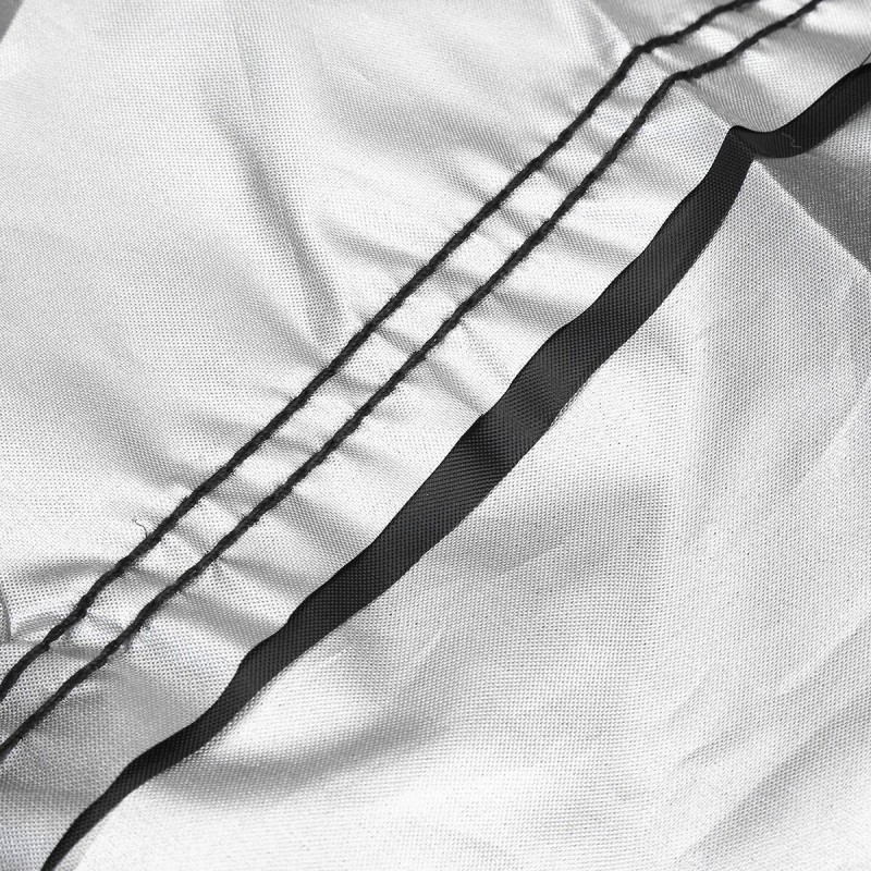 Musta auton suojapeite 190T vesitiivis uv-suoja tuulenpitävä heijastinnauha