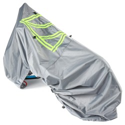 Asuntoauton pyöräsuoja heijastimella kahdelle tai kolmelle pyörälle vedenpitävä