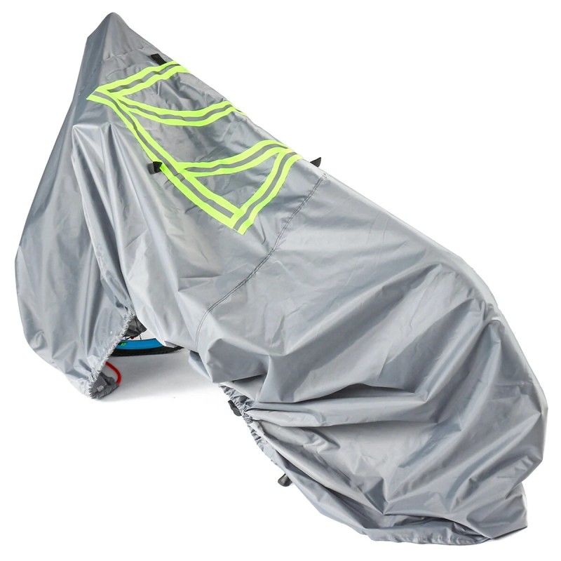 Asuntoauton pyöräsuoja heijastimella kahdelle tai kolmelle pyörälle vedenpitävä