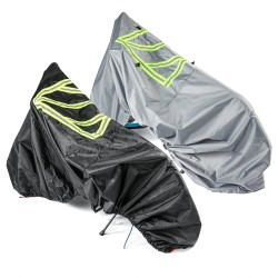 Asuntoauton pyöräsuoja heijastimella kahdelle tai kolmelle pyörälle vedenpitävä