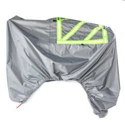 Asuntoauton pyöräsuoja heijastimella kahdelle tai kolmelle pyörälle vedenpitävä