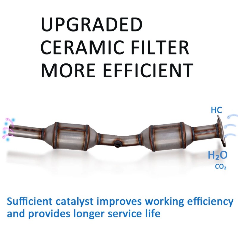 Katalysaattori Toyota Prius 1,5 l vuosimallit 2004–2009 suoraan vaihdettava