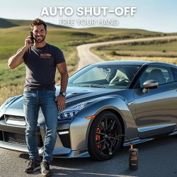 POPDEER PD-AP1 langaton kannettava rengaspumppu autolle 5000mAh 150PSI älykäs digitaalinen