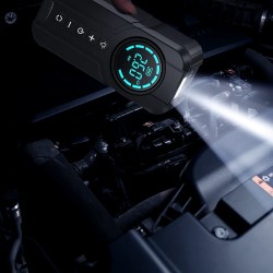 TUERBB nelitoiminen apukäynnistin ilmakompressori 16000mAh 1000A varavirtalaite