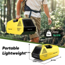 Enjoy Cool pieni kannettava ilmastointilaite autoon telttaan ja kotiin