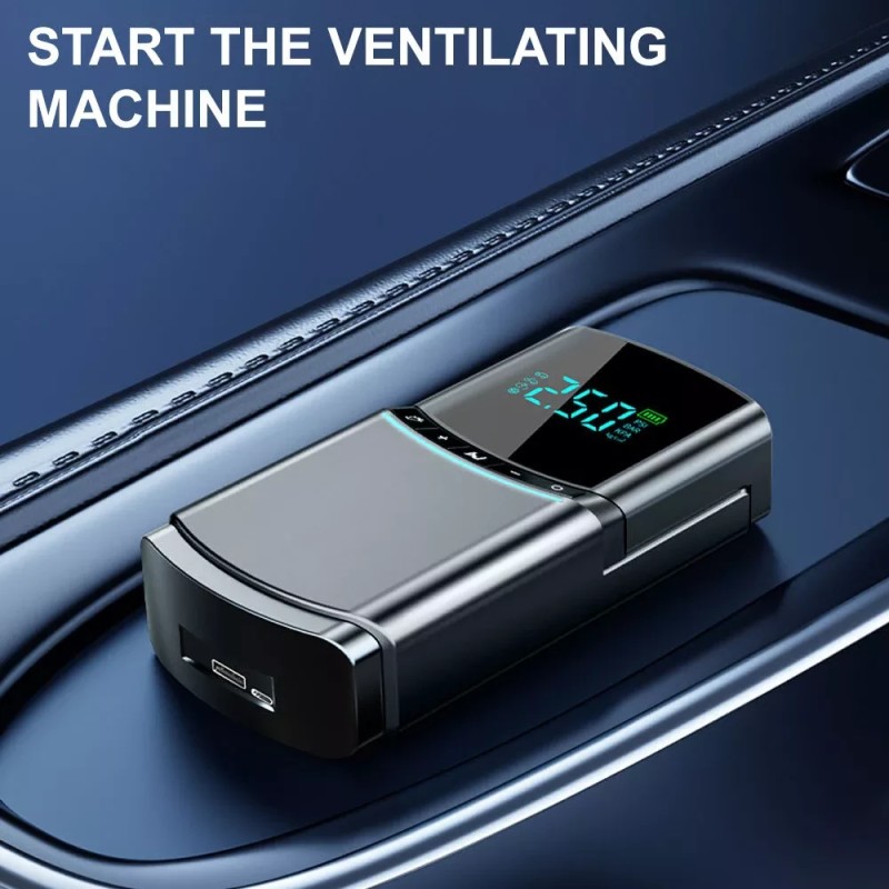 Kaksitoiminen auton apukäynnistin ja ilmakompressori monitoiminen renkaan täyttölaite tehopankki