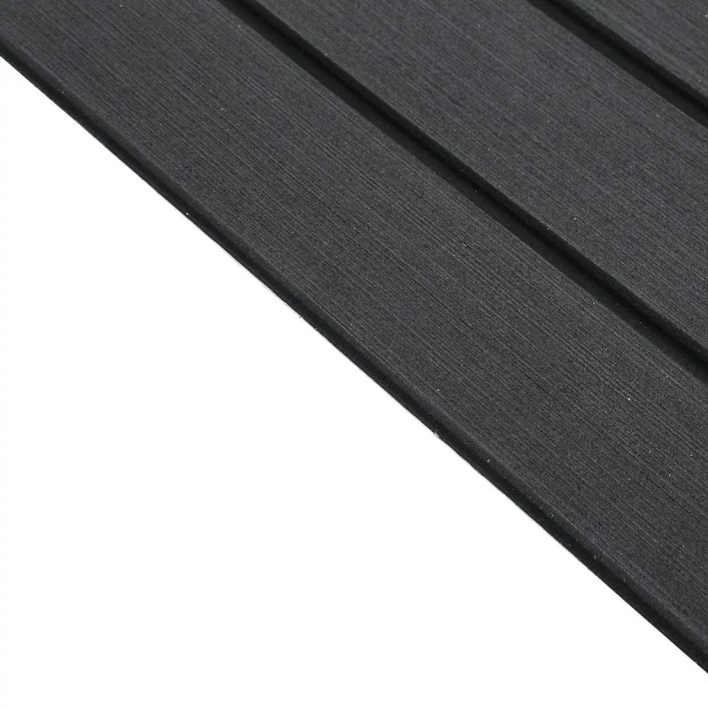 Veneen lattiamateriaali keinotekoinen tiikki eva-vaahto kansipäällyste harmaa musta 2400x600x6mm