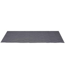 ELuto 240 x 90 x 6 mm veneen lattialevy tekotiikki etyleenivinyyliasetaatti-vaahtolevy harmaa vedenpitävä