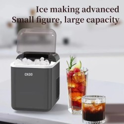 CKGO-i5 jääpalakone wifi-sovellusohjaus säädettävä jääkoko automaattinen puhdistus led-näyttö