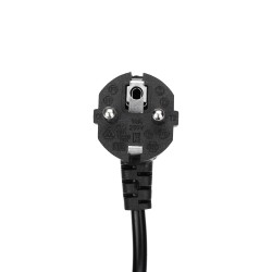 B-liitinen kaksireikäinen verkkovirta-tasavirtasovitin 1,7 m auton lämmittimelle