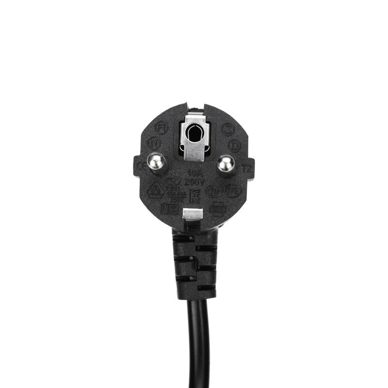 B-liitinen kaksireikäinen verkkovirta-tasavirtasovitin 1,7 m auton lämmittimelle