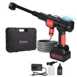 Andeman 3 0Ah harjaton akullinen painepesuri 4Gears monitoimi autonpesu vesipistooli