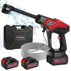 Andeman langaton painepesuri ST18 kaksoisakulla tehokas auton pihan ja terassin pesuun