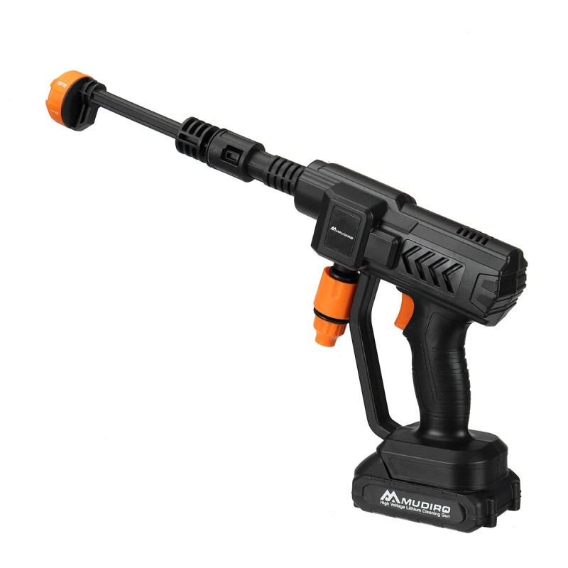 Langaton korkeapainepesuri 52 barin 400 W autonpesuri 6-toiminen suutin EW-S02 21 V 12000 mAh akku