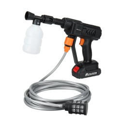 Langaton korkeapainepesuri 52 barin 400 W autonpesuri 6-toiminen suutin EW-S02 21 V 12000 mAh akku