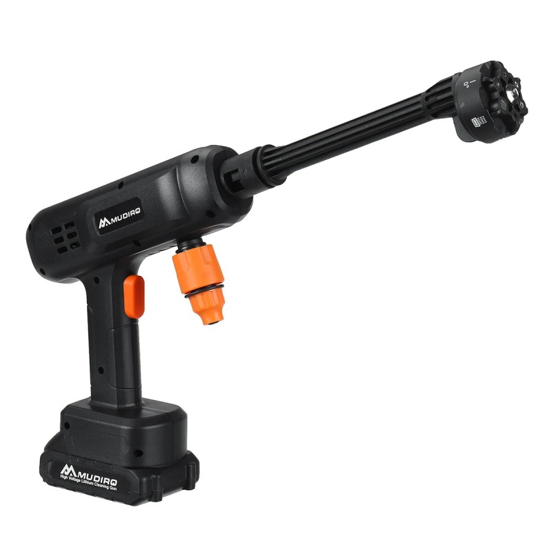 Langaton akkukäyttöinen painepesuri EW-S03 500W 60 barin 15000mAh 6-toiminen suutin vaahtopullolla autonpesuun