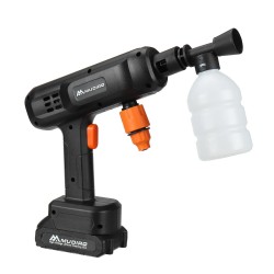 Langaton akkukäyttöinen painepesuri EW-S03 500W 60 barin 15000mAh 6-toiminen suutin vaahtopullolla autonpesuun