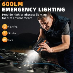 Mudiro M-JA1 auton apukäynnistin ilmakompressorilla 4000A 150PSI pikalataus