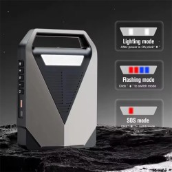 Kannettava 3000A/4500A autokäynnistin ja ilmakompressori 150PSI renkaiden täyttö USB-C-tulo varavirtalähde LED-hätävalo