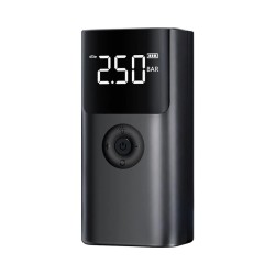 Kannettava auton käynnistin ja ilmakompressori varavirtalähde 12 V tukee 8,0 l bensiiniä renkaiden täyttö taskulamppu