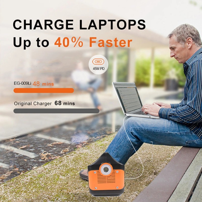 JSDSOLAR JSD009 300W 265Wh 220V EU-matkailuautojen energianvarastolaatikko puhdas siniaaltolähtö