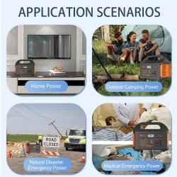 JSDSOLAR JSD009 300W 265Wh 220V EU-matkailuautojen energianvarastolaatikko puhdas siniaaltolähtö