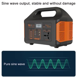 JSDSOLAR JSD009 300W 265Wh 220V EU-matkailuautojen energianvarastolaatikko puhdas siniaaltolähtö