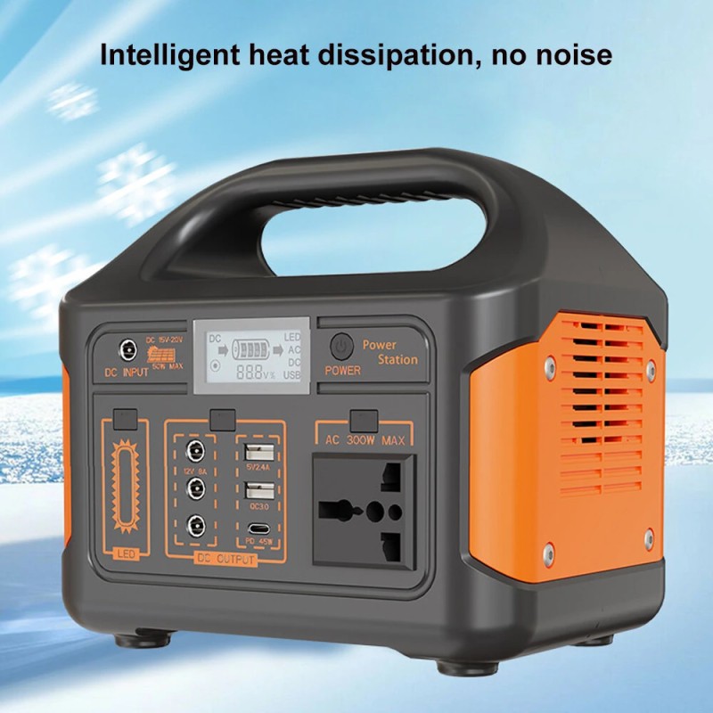 JSDSOLAR JSD010 500W 460Wh 220V EU-versio energiavarastolaatikko varavirtalähde monilaitteiden lataukseen retkeilyyn