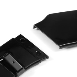 Kiiltävä musta etupuskurin lippa 3-osainen lisäosa sopii VW Golf MK7 MK7.5 2014-2017