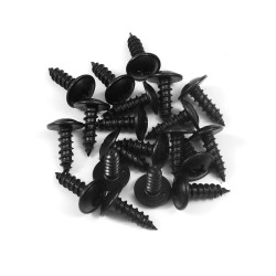 Kiiltävä musta etupuskurin lippa 3-osainen lisäosa sopii VW Golf MK7 MK7.5 2014-2017