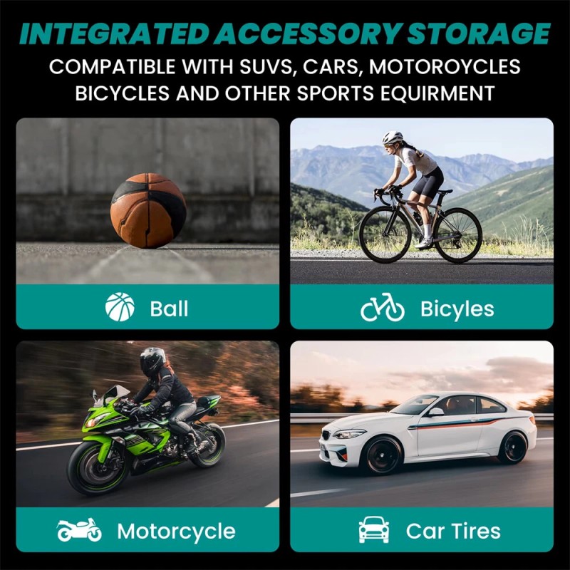 Langaton rengaspumppu 18 voltin litiumakuille BL1815 BL1830 BL1840 BL1850 digitaalisella näytöllä