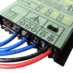 SMARAAD tuuliturbiinigeneraattorin MPPT-ohjain 10A 12V/24V/48V vedenpitävä latausohjain