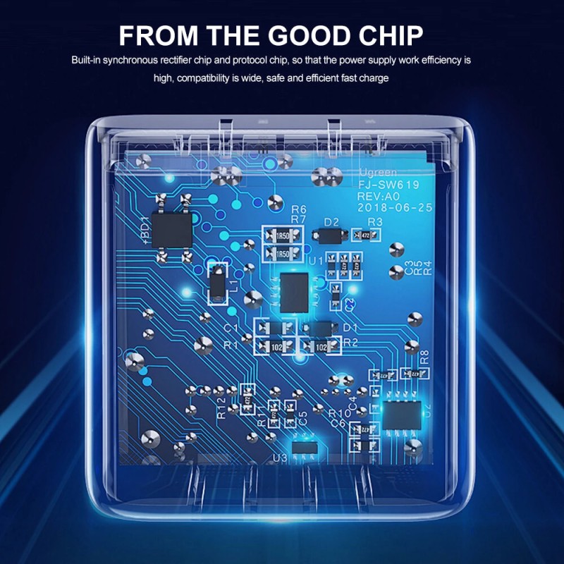 SMARAAD 2000W puhdas siniaaltoinvertteri 12V/24V/48V 220V kevyt kannettava