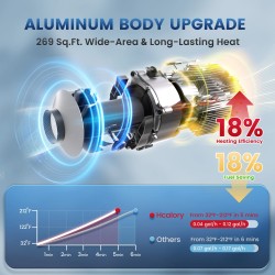 HCALORY HBS2 diesel-lämmitin 3,5 l 8 kW automaattikäynnistys Bluetooth-etäohjaus rekkaan asuntovaunuun
