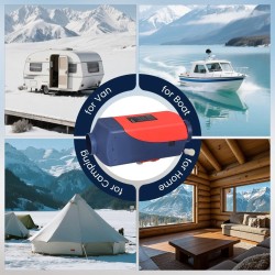 HCALORY HBU1S 8KW diesellämmitin 10L nopea lämmitys Bluetooth-ohjaus ajastin korkeusasetukset