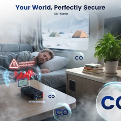 HCALORY TB2S+ dieselpysäköintilämmitin 6L 8kW älyohjaus Bluetooth-sovellus CO-hälytys