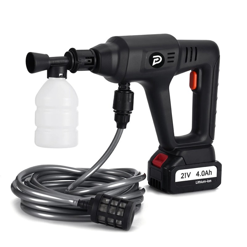 POPDEER PD-W01 langaton autonpesukone 4,0 Ah 200 bar 3500 W kuusitoiminen monitoimisuutin