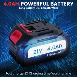 POPDEER PD-W01 langaton autonpesukone 4,0 Ah 200 bar 3500 W kuusitoiminen monitoimisuutin