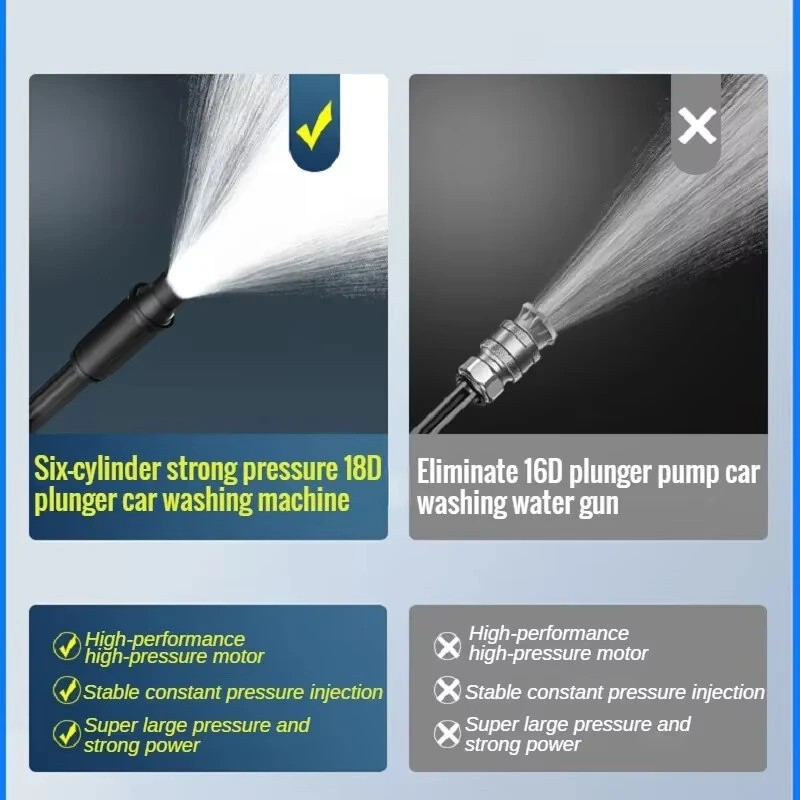 Langaton iMars ST-10 painepesuri 13000mAh akulla 5-toiminen 5m letku autolle