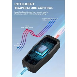 Kannettava tyyppi 2 sähköauton laturi säädettävä 6–16 A nopea lataus EE1640Y