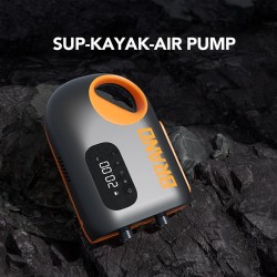Kannettava sähköinen ilmapumppu SUP-laudalle kajakkiin veneeseen 20 PSI 12000mAh