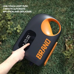 Kannettava sähköinen ilmapumppu SUP-laudalle kajakkiin veneeseen 20 PSI 12000mAh