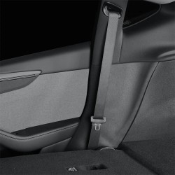 Takatavaratilan sivupotkusuojat musta Tesla Model Y 2025